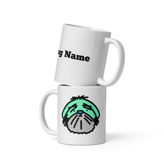 Shih Tzu, with Custom Name, Coffee Mug