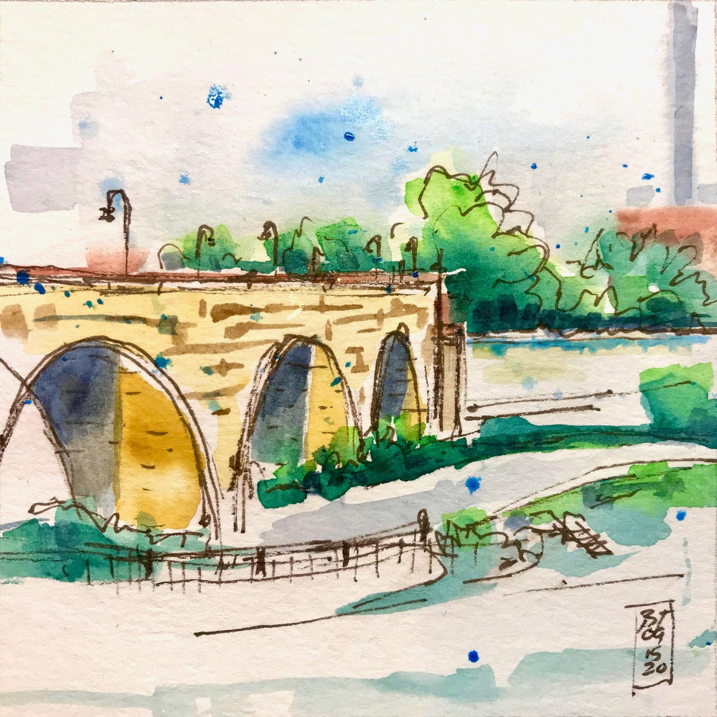 Stone Arch Bridge, Nº 2