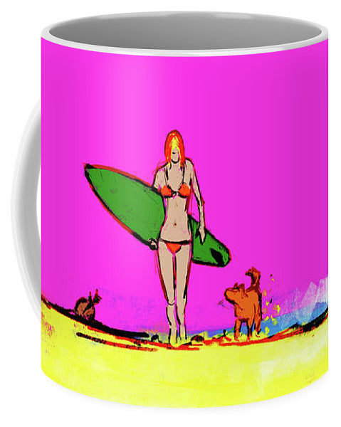 Single Fin Girl - Mug