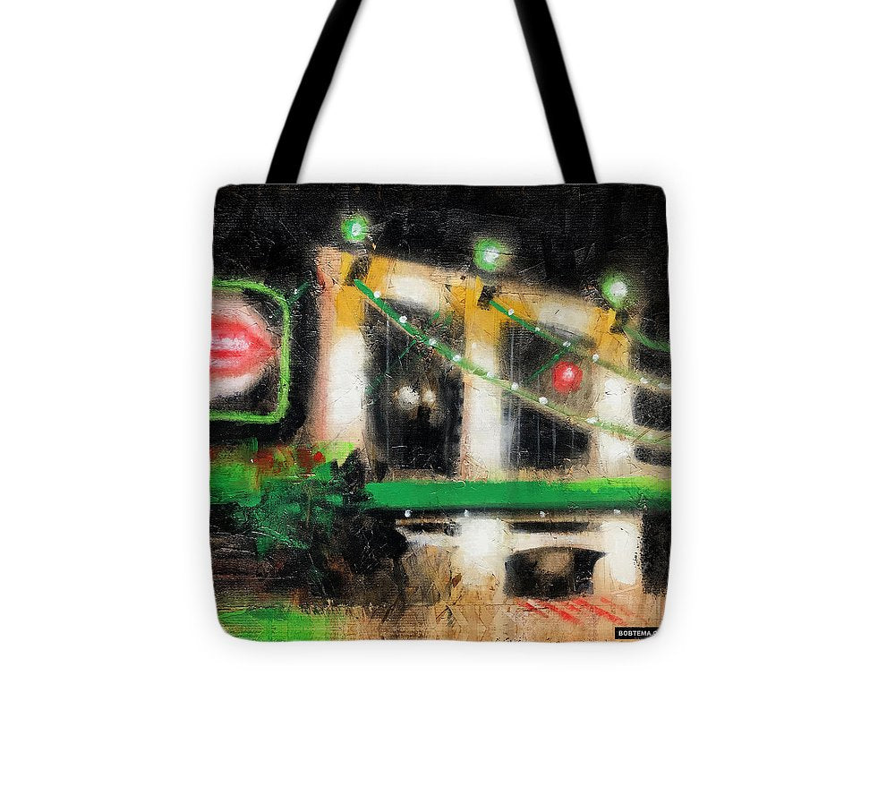 Hennepin Avenue Bridge at Night - Tote Bag