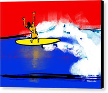 Surfer Girl - Canvas Print