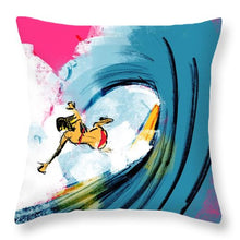 Wipe Out - Throw Pillow